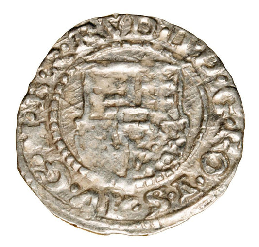 Denar 1604 Rudolf II Habsburg Wegry Kremnica
