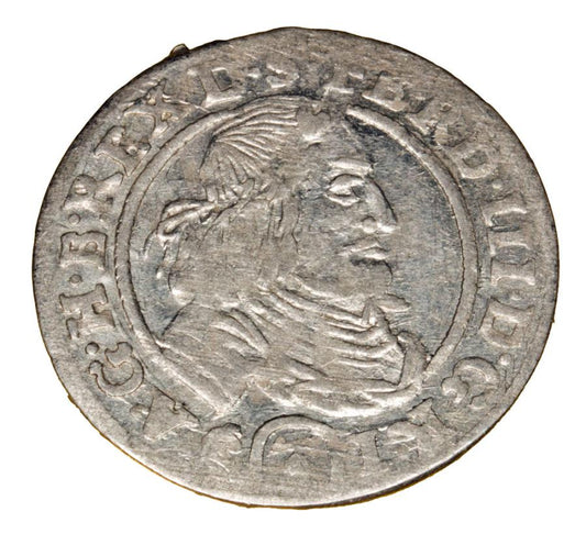 3 krajcary 1656 Ferdynand III Habsburg Slask Wroclaw