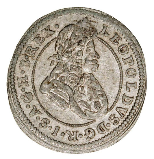 1 krajcar 1700 Leopold I Habsburg Slask Opole