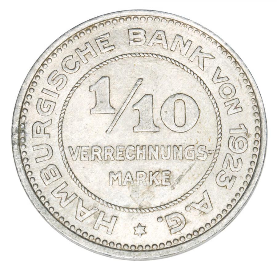 1/10 verrechnungsmarke Hamburg