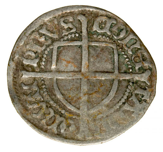 Grosz 1498-1510 Fryderyk Saski Zakon Krzyzacki