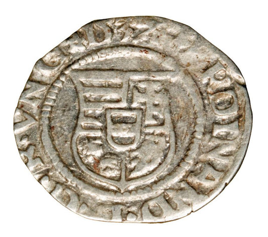 Denar 1537 Ferdynand I Habsburg Wegry Kremnica