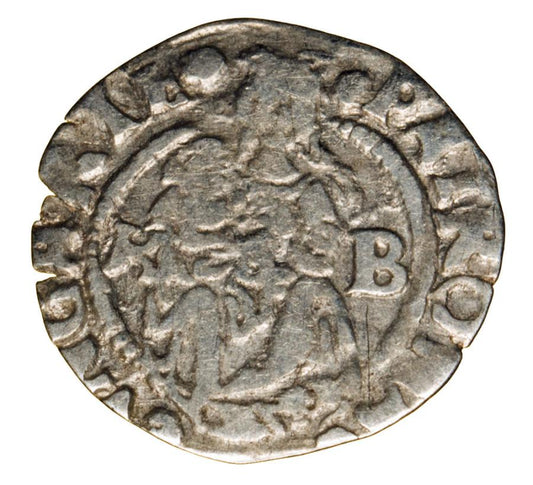 Denar 1544 Ferdynand I Habsburg Wegry Kremnica