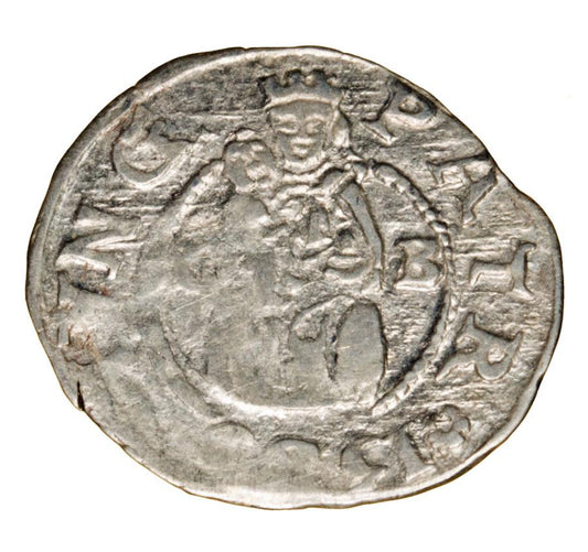 Denar 1589 Rudolf II Habsburg Wegry Kremnica