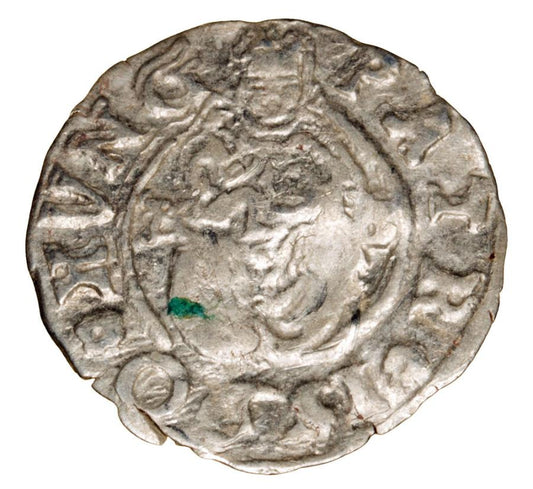 Denar 1590 Rudolf II Habsburg Wegry Kremnica