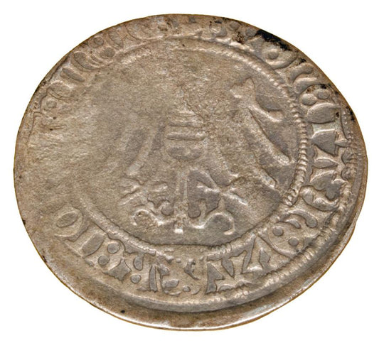 Grosz 1514 Albrecht i Karol I Ksiestwo Ziebicko - Olesnickie Zloty Stok
