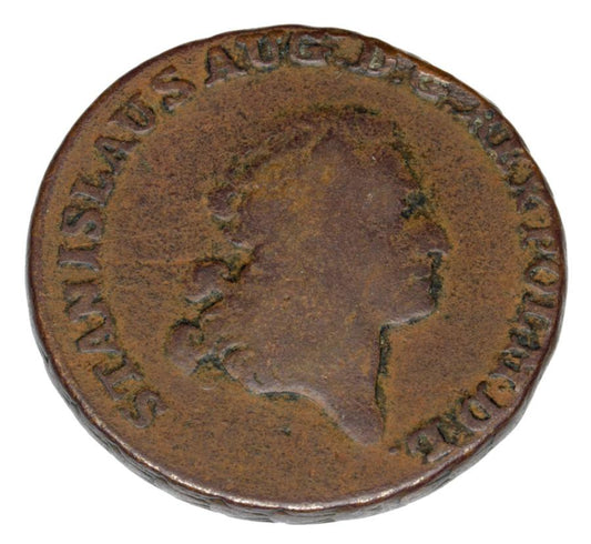 Trojak 1792 Stanislaw August Poniatowski Polska Warszawa
