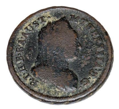 1/2 krajcara 1777 Maria Teresa Habsburg Austria Smolnik