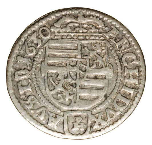 3 krajcary 1630 Ferdynand III Habsburg Slask Klodzko