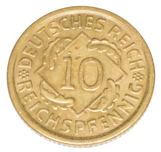 10 reichspfennig 1936 Niemcy Monachium D