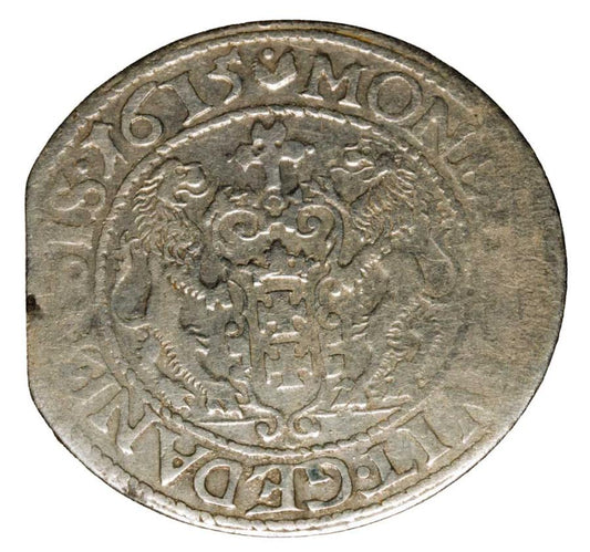 Ort 1615 Zygmunt III Waza Gdansk