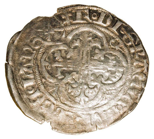 Grosz misnienski 1456-1464 Fryderyk II Lagodny Niemcy Misnia Colditz