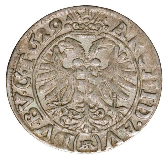 3 krajcary 1629 Ferdynand II Habsburg Slask Wroclaw